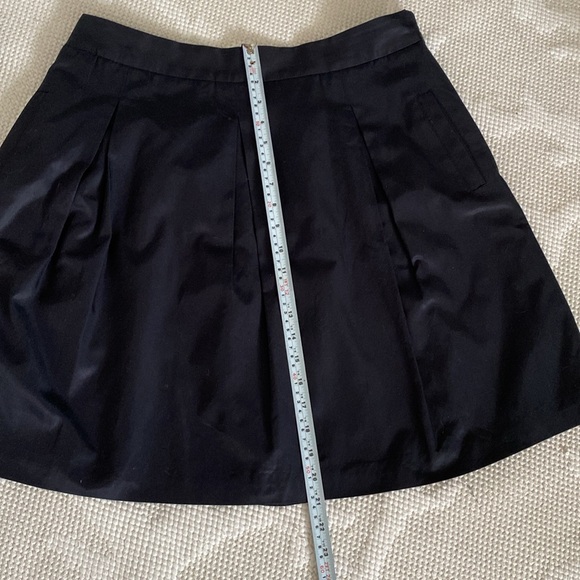 BCBGMaxAzria wide pleats black skirt! Size 12 - Picture 12 of 13